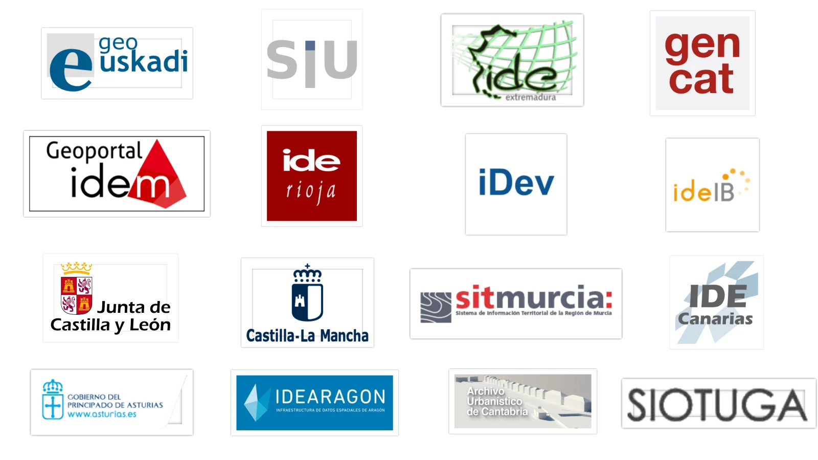 Calificación y Clasificación urbanística de 15 Comunidades Autónomas